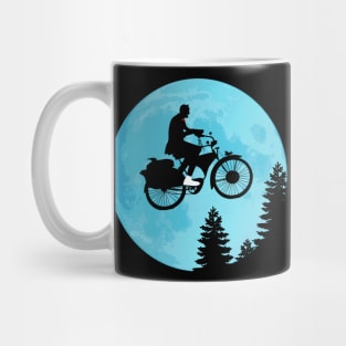 Pee Wee Merry Christmas Moon Mug